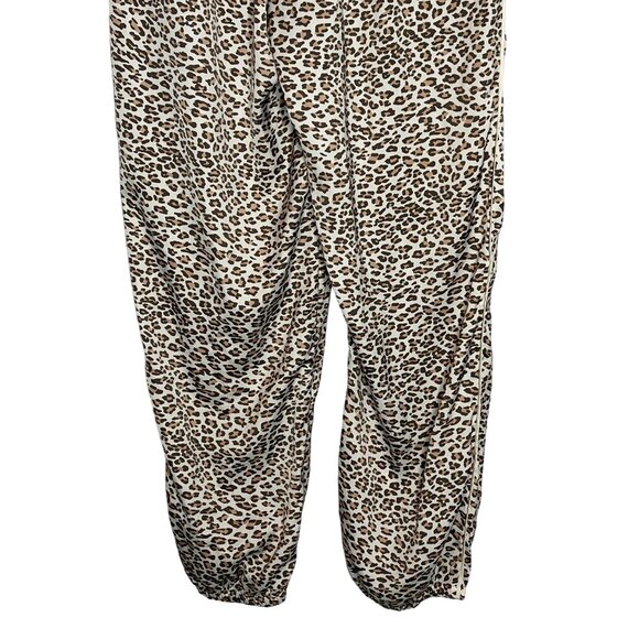 Aerie Women’s Small Jogger Pants Leopard Print Lounge Casual - Picture 11 of 12
